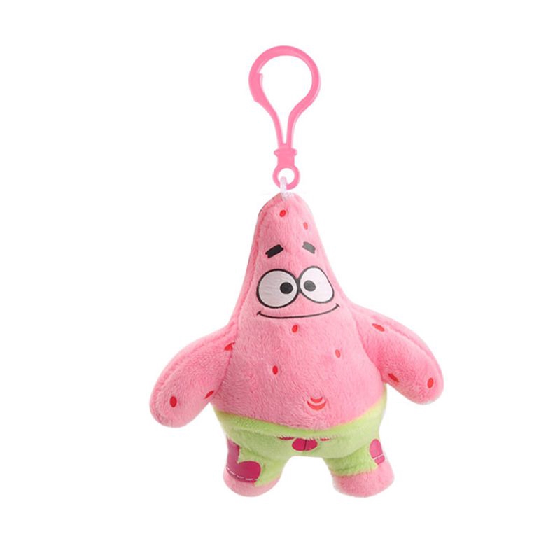 Móc Khóa Mềm Hình SpongeBob SquarePants Patrick Star Squidward Tentacles