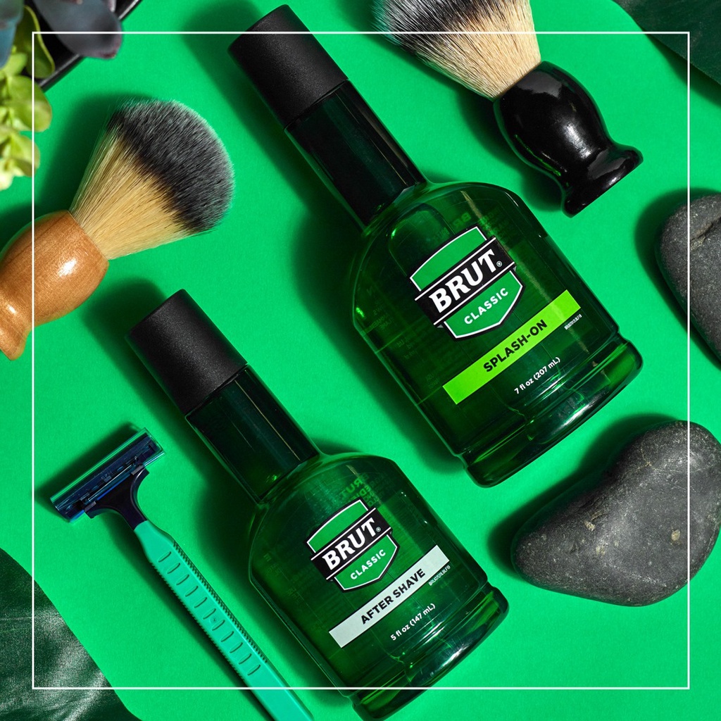 Nước Hoa Dưỡng Da Sau Cạo Râu Brut Classic Scent Splash On 207ml