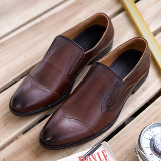 GIÀY LƯỜI CÔNG SỞ DA BÒ THẬT G186