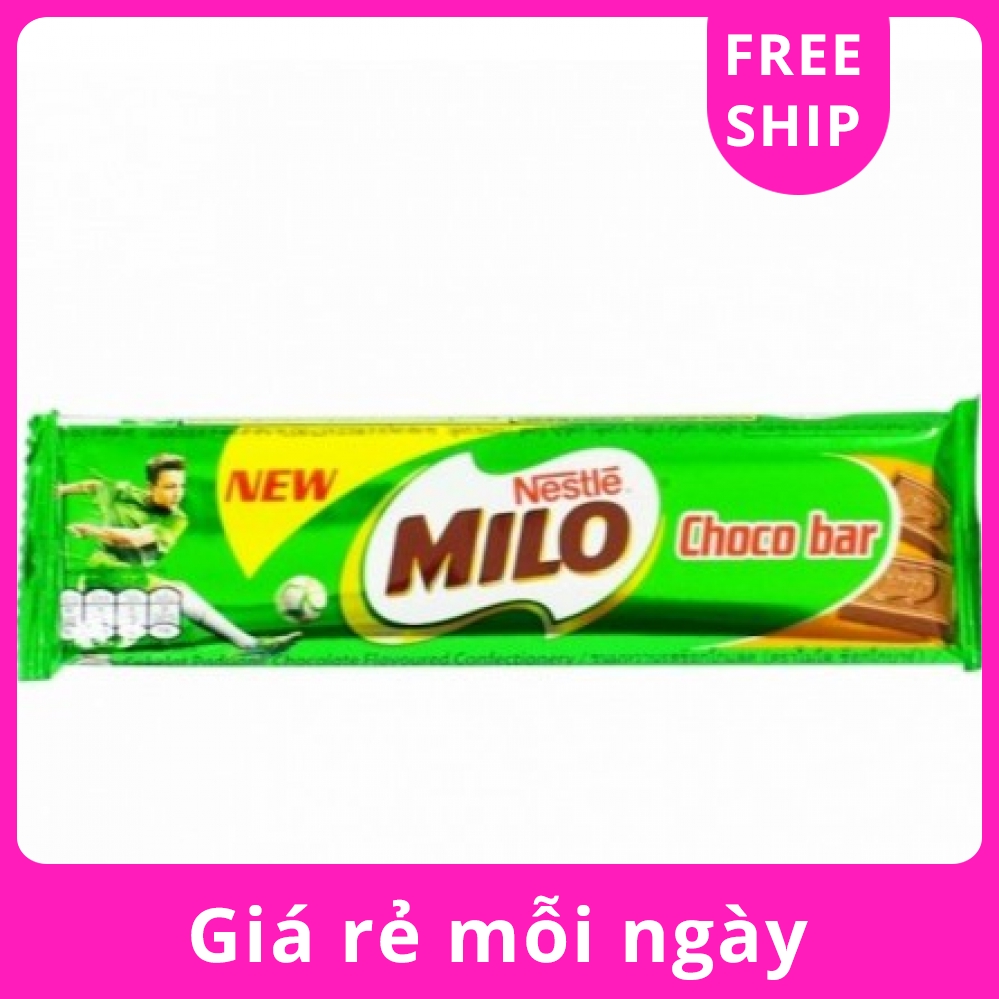 Hộp 24 Thanh Kẹo Socola Nestle Milo Choco Bar (30gx24)