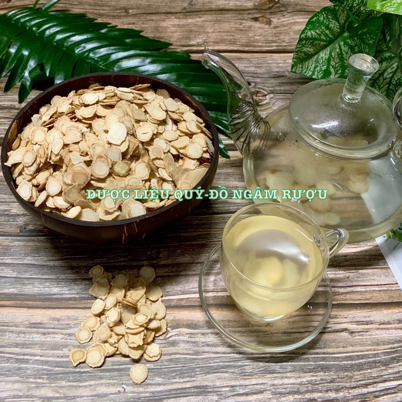 Sâm Tây Dương thái lát mỏng, nguyên củ 100g (Sâm Hoa Kỳ, Sâm Canada)-Dược Liệu Quý