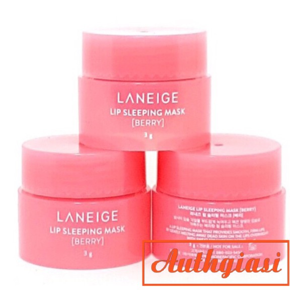 Mặt nạ ngủ môi LANEIGE Lip Sleeping Mask hồng mini size 3g | BigBuy360 - bigbuy360.vn