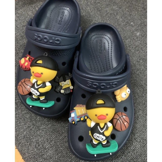 Dép crocs cho bé mix charm