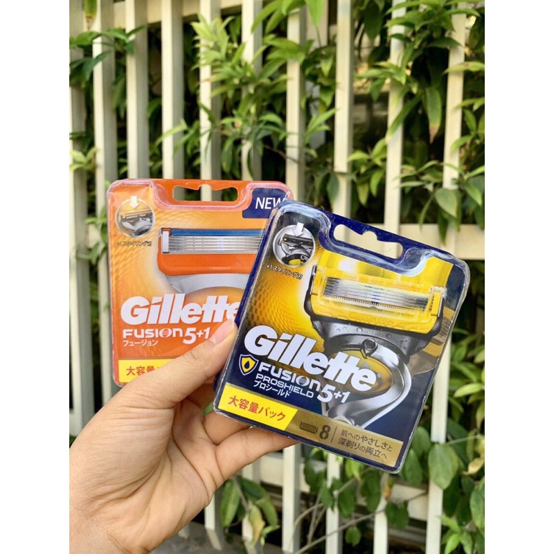 Lưỡi dao cạo gillette nhật bản vỉ 8 cái