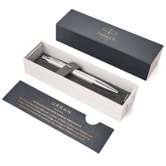 [Chính Hãng] Bút bi cao cấp Parker Urban PRM Đ-Pearl Metal TB4-1975461 (Hàng Nhập Khẩu)