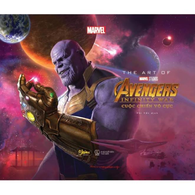 Sách - The Art Of Marvel Studios Avengers Infinity War (Cuộc Chiến Vô Cực) [AZVietNam] | BigBuy360 - bigbuy360.vn