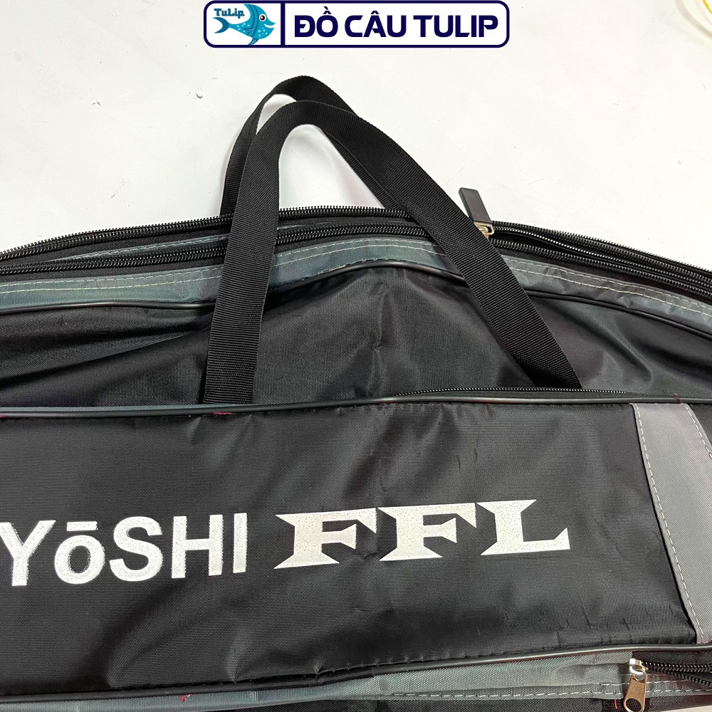 Túi Đựng Cần Câu Cá Ryoshi FFL 3 Ngăn Tiện Lợi (size 155cm) -  Túi Đựng Cần Câu Máy Cao Cấp Giá Rẻ - TULIP