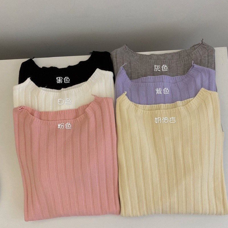 Áo len nữ dài tay cổ tròn thời trang Hàn | BigBuy360 - bigbuy360.vn