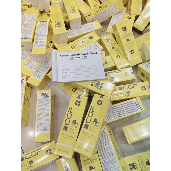 Kem Chống Nắng Đa Năng CGF Mẫu Cũ