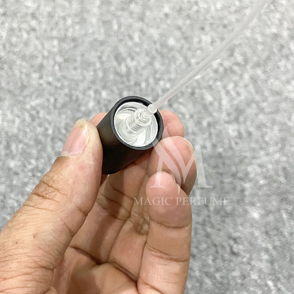 Chai chiết nước hoa thủy tinh dung tích 60ml kiểu lutens loại đẹp, kín không rò rỉ chảy nước dạng phun sương