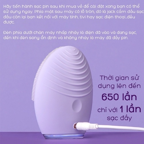 Máy rửa mặt Foreo Luna 3 massage chống lão hóa da hỗ trợ bảo hành chính hãng 2 năm - licyhouse