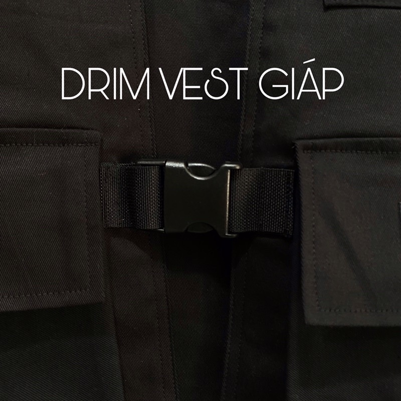 Áo gile vest unisex nam nữ tiện dụng Drim Vest Giáp