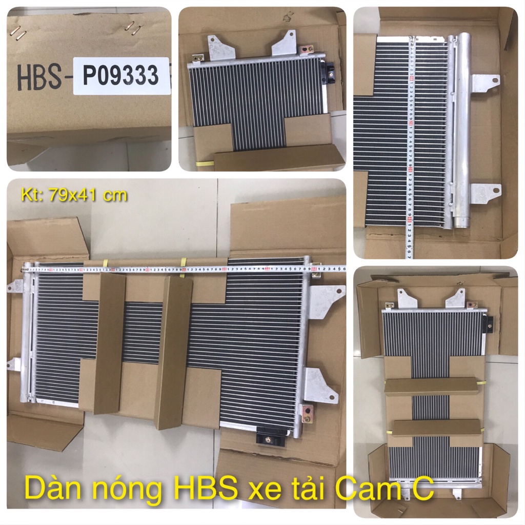 DÀN NÓNG XE TẢI CÁC DÒNG XE (CamC / Olin / KIA / JAC / Shacman / Hino )