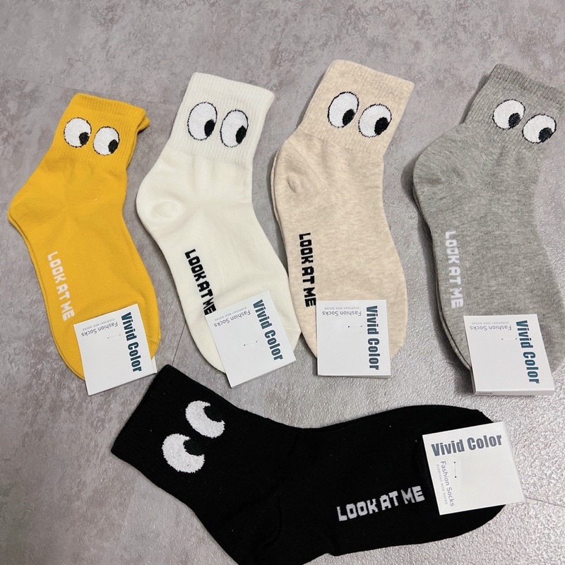 Set 10 đôi tất Hàn Quốc Look at me chính hãng