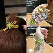 Dây buộc tóc hoa cúc