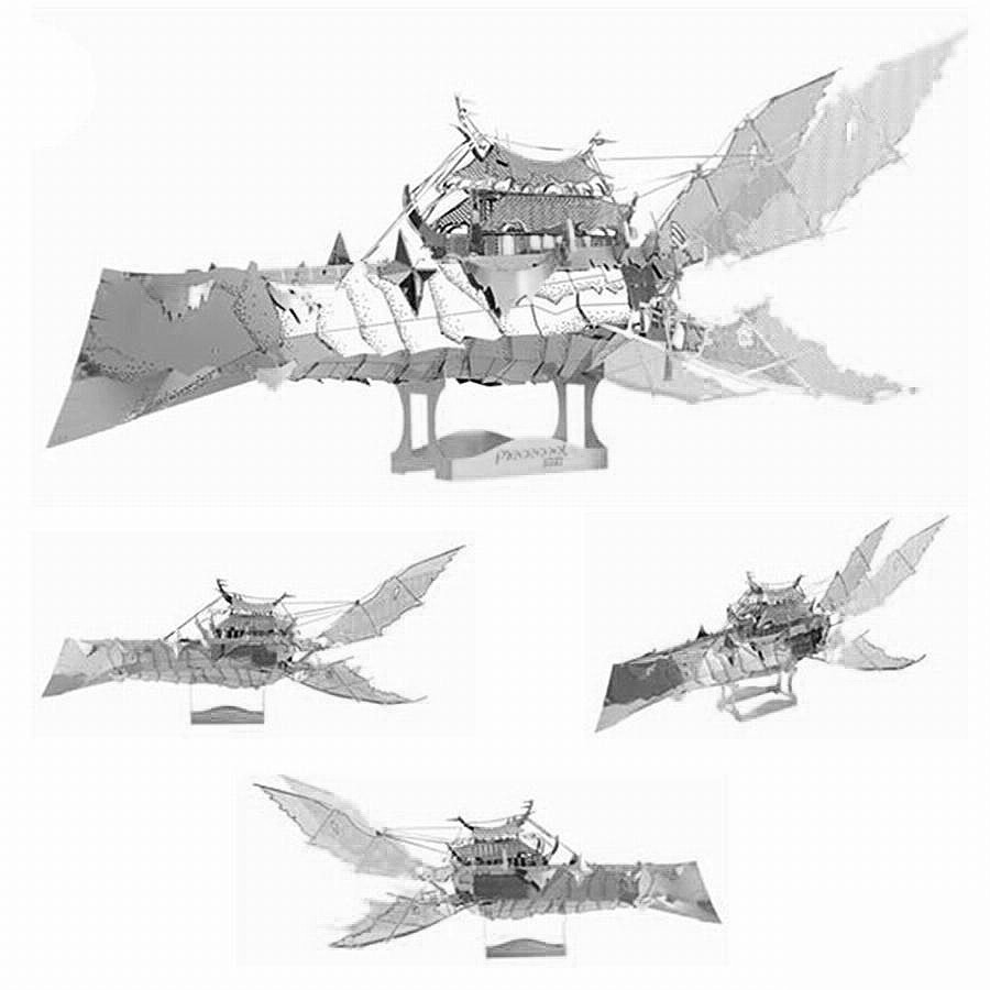 Mô hình lắp ghép kim loại 3d chiến hạm Mayra