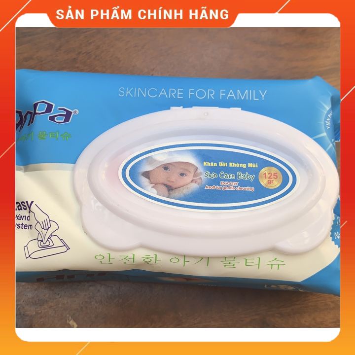 [tận gốc ] khăn giấy ướt đa năng papa 100 tờ-baby  100 tờ -july 80 tờ khăn dày dai  đung cho em bé và nguoif lớn  giá rẻ