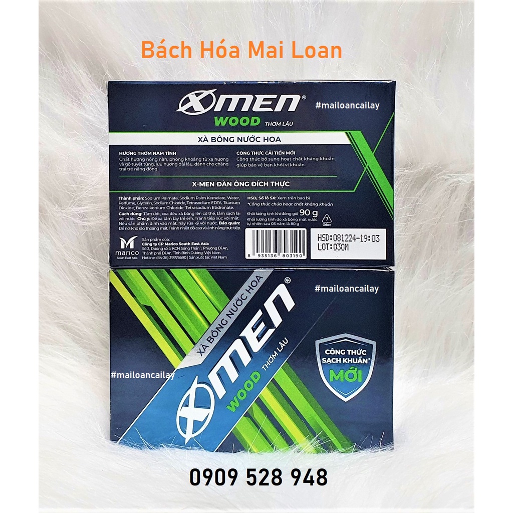 Xà bông cục X-Men 90g