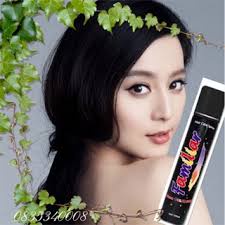 Gôm xịt màu tạm thời Familiar đủ màu 100ml-Gội là hết Màu Đen J1
