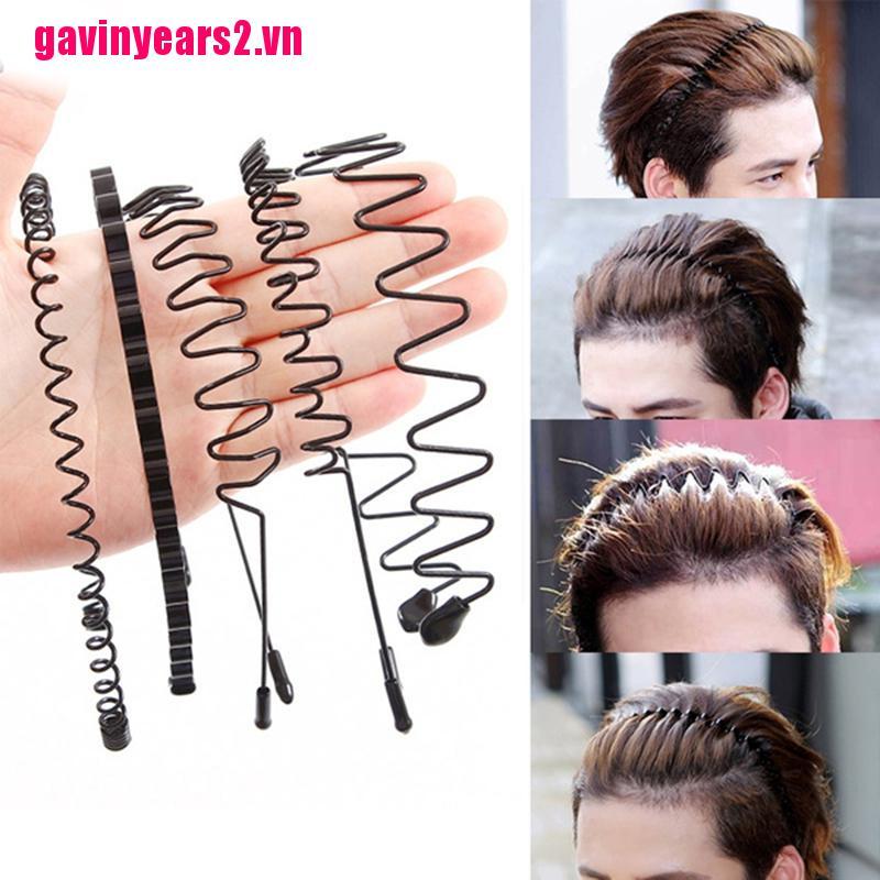 (Hàng Mới Về) Băng Đô Cài Tóc Bằng Kim Loại Phong Cách Thể Thao Gav2