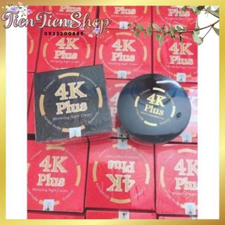 Kem Body Dưỡng Trắng 4K Plus Đỏ & Đen