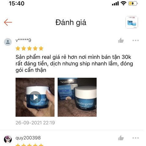 Kem Dưỡng Ẩm Neutrogena Hydro Boost Aqua Gel 50ml