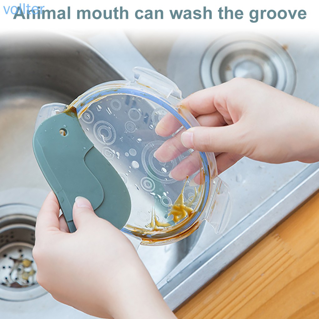 Dụng cụ cạo vét bột làm bánh thiết kế hình động vật xinh xắn đa năng tiện lợi