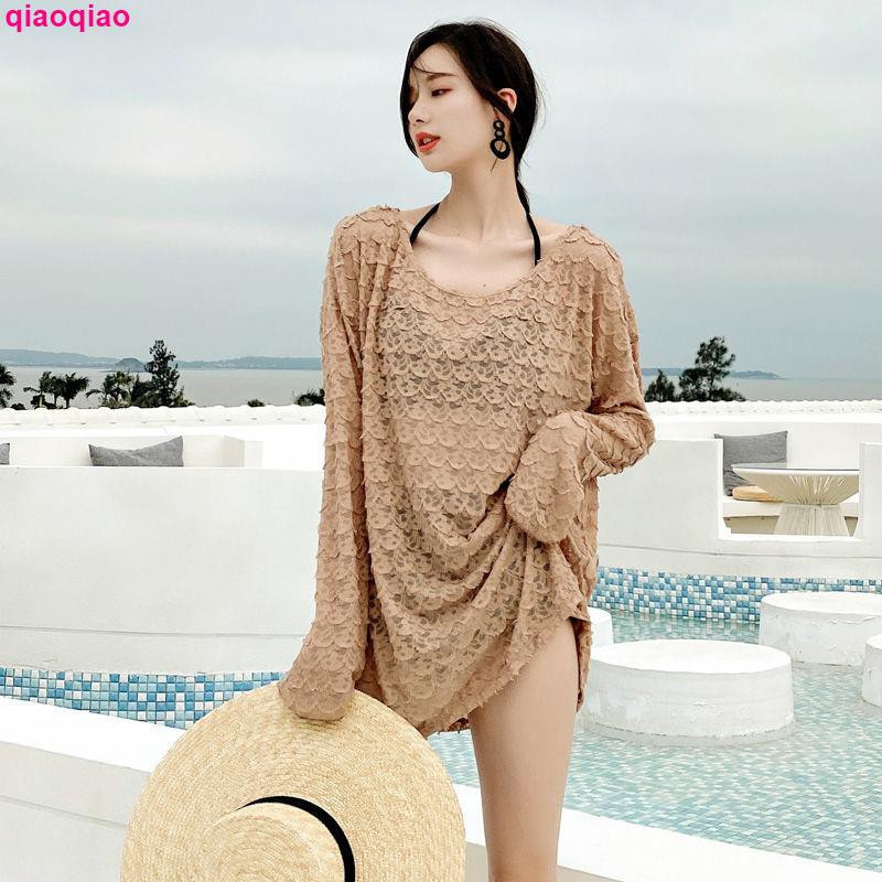 Bộ Bikini Kèm Áo Khoác Ngoài Thời Trang Nữ Tính | BigBuy360 - bigbuy360.vn