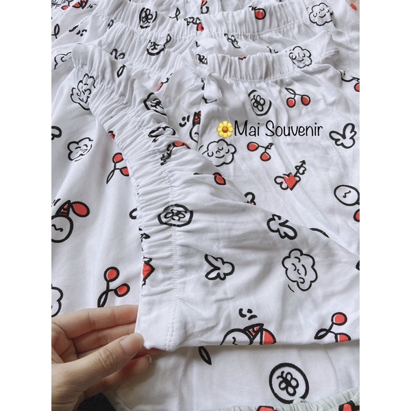 Quần đùi vải lanh thổ cẩm  - Quần Cotton ngủ fom 40-60kg | BigBuy360 - bigbuy360.vn