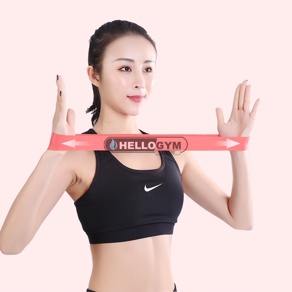 Dây Kháng Lực Tập Gym, Dây Miniband, Dây Cao Su Kháng Lực Tập Chân Mông Đùi HELLOGYM