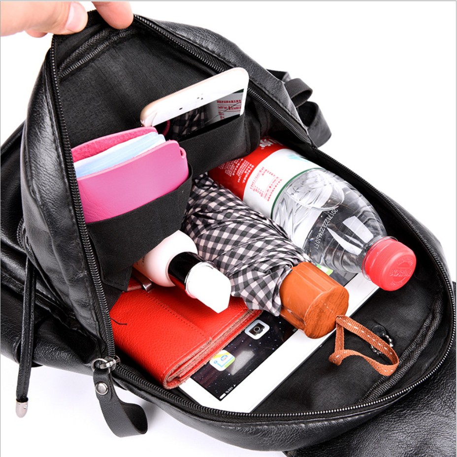 Ba lô Da Nữ cao cấp Developmnet BL854 - Tặng Móc treo gấu