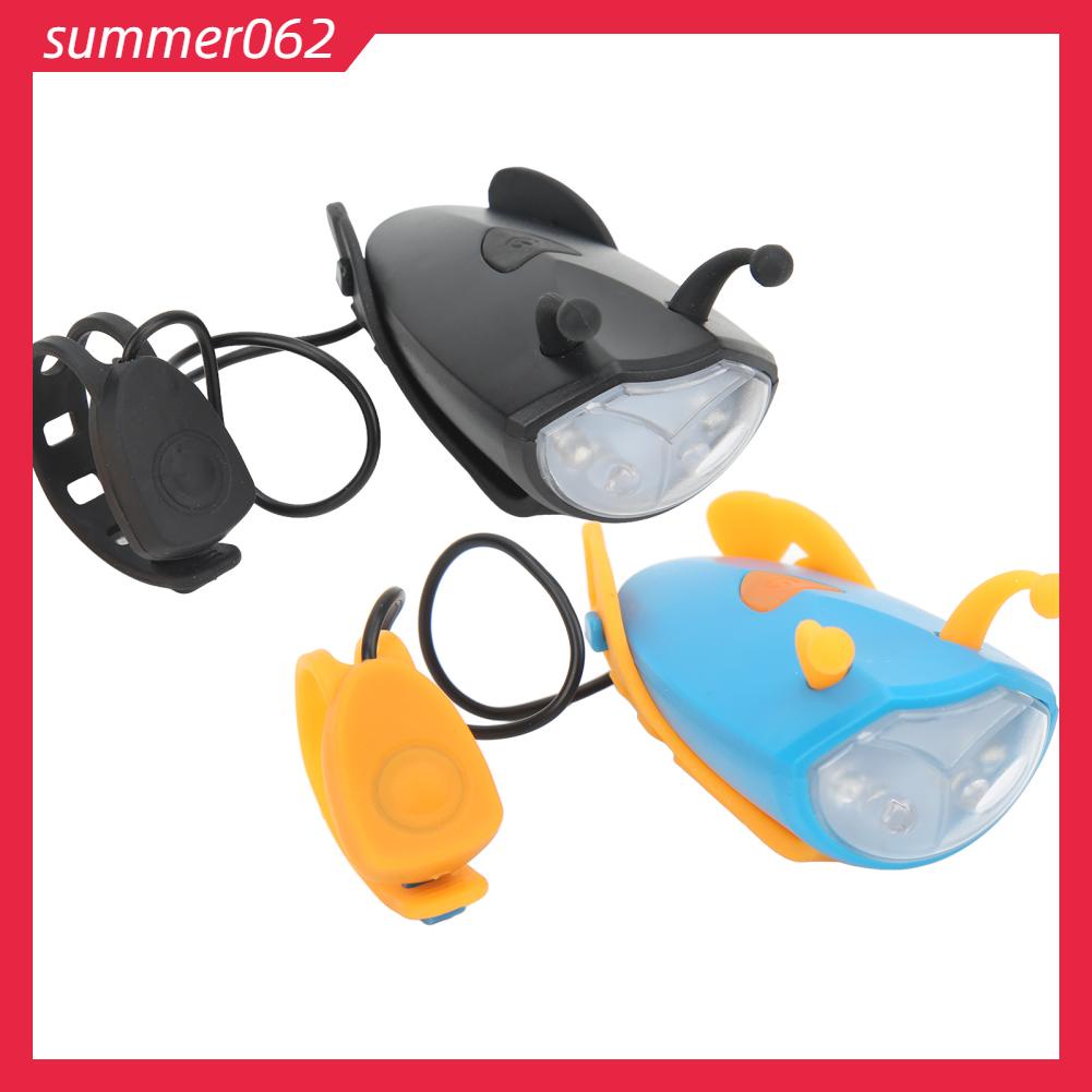 Summer062 Đèn pin phía trước xe đạp Sạc USB Độ sáng cao cho tay ga