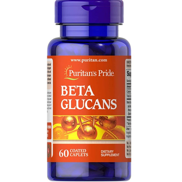 Viên uống tăng cường miễn dịch Puritan's Pride - BETA GLUCANS 1,3 60 viên