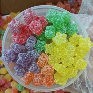 Lon 500g Kẹo Gôm Đường Trái Cây