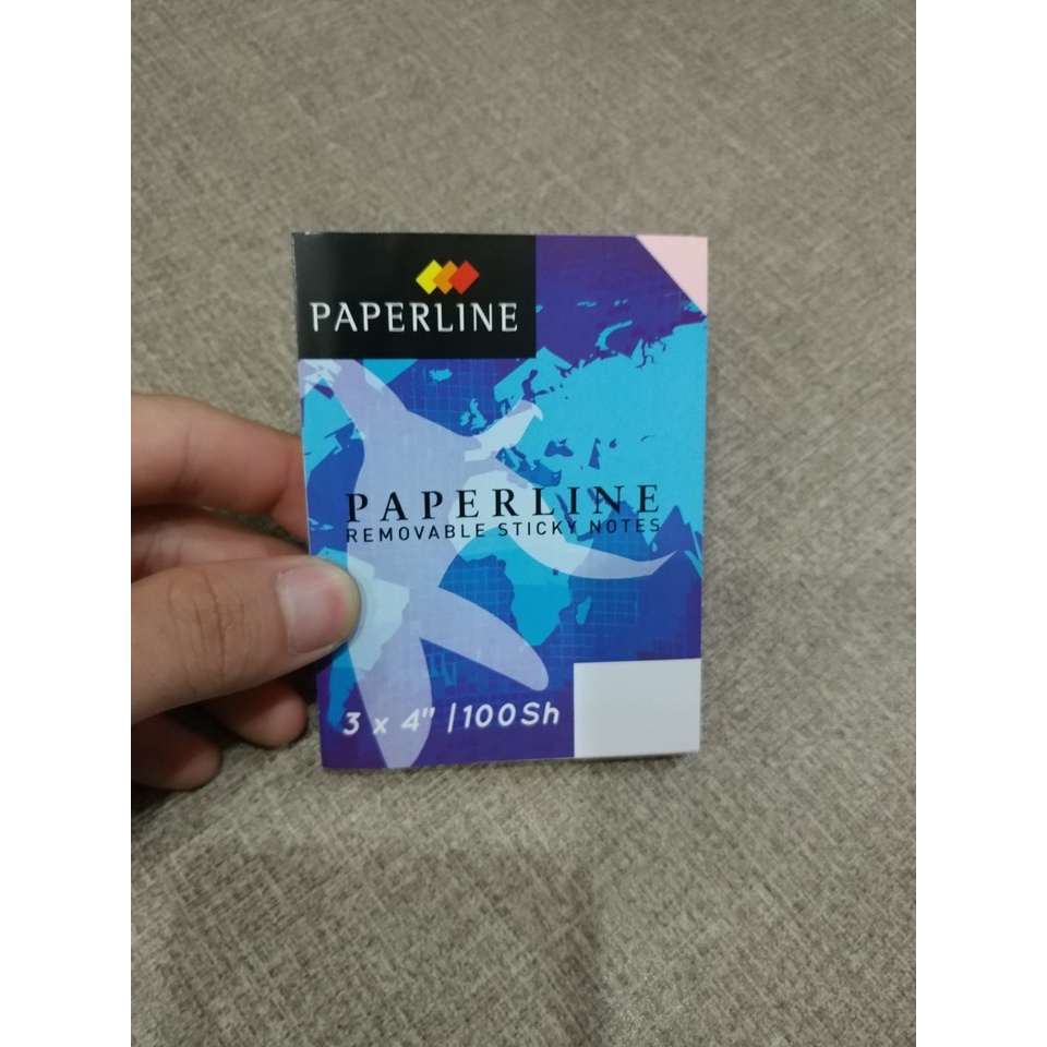 Giấy Note Cao Cấp Paperline (3X4) - Giấy Note Hồng Pastel