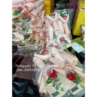 Sỉ bó hoa sáp 1 bông ( VUI LÒNG ĐẶT TỐI THIỂU 3 BÓ Ạ)