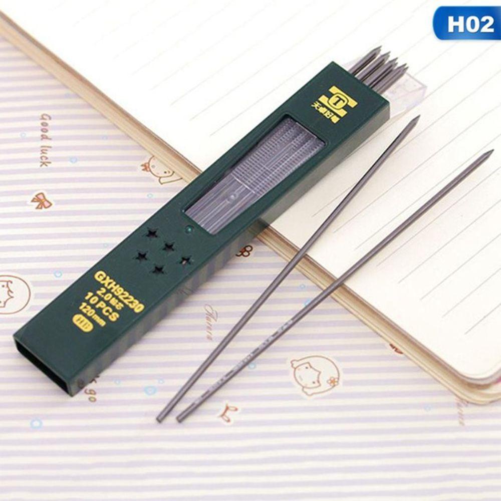 Hộp 10 Ruột Bút Chì Bấm 2.0mm 10 Cây