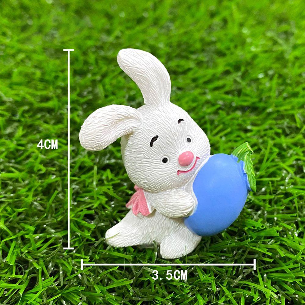 CONOPERYMô hình chú thỏ mini  dùng trang trí nhà cửa / xe hơi diy