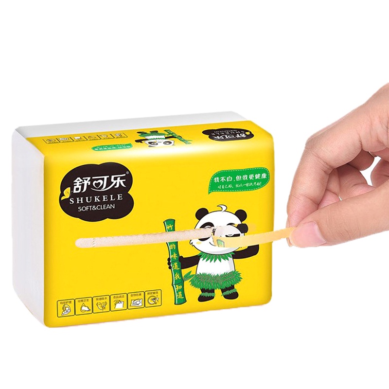 Bộ 60 tờ giấy ăn chất liệu tre mềm tự nhiên cao cấp