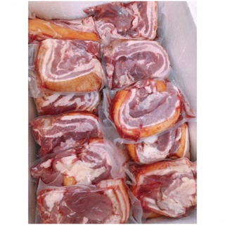 1kg thịt ba rọi heo rừng tươi (giao hoả tốc HCM)
