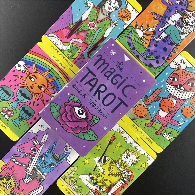 The Magic Tarot Card Game Bộ Thẻ Bài Tarot Thiết Kế Sáng Tạo Độc Đáo