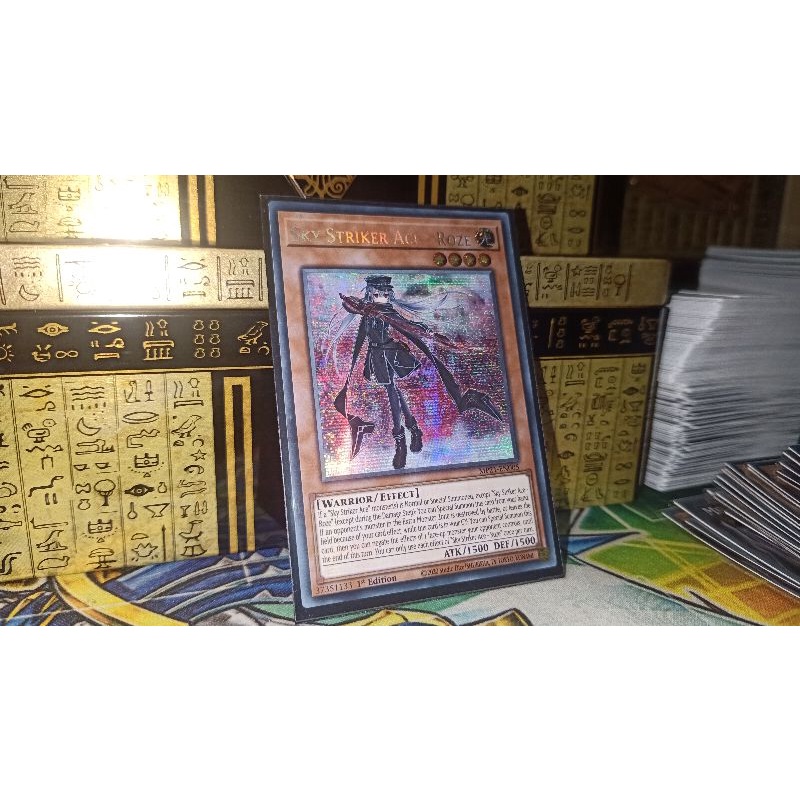 thẻ bài: Sky Striker Ace - Roze - MP21-EN005 - Prismatic Secret Rare 1st Edition