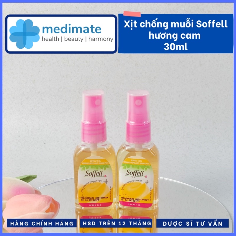 Xịt chống muỗi Soffell dạng phun sương hiệu quả trong suốt 8 giờ