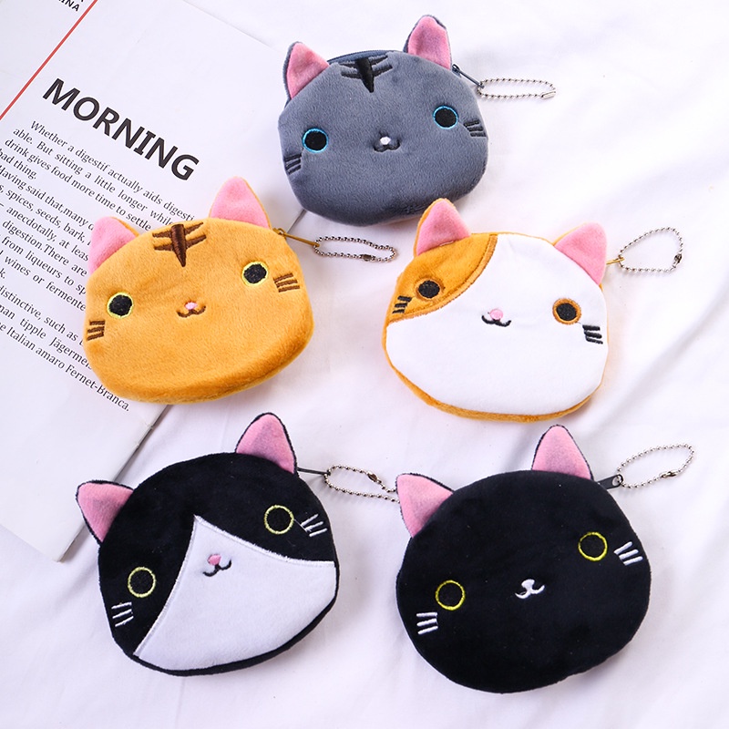 Ví mini lông nhung đựng phụ kiện nhỏ nhiều mẫu dễ thương cute TooYoo TY0144