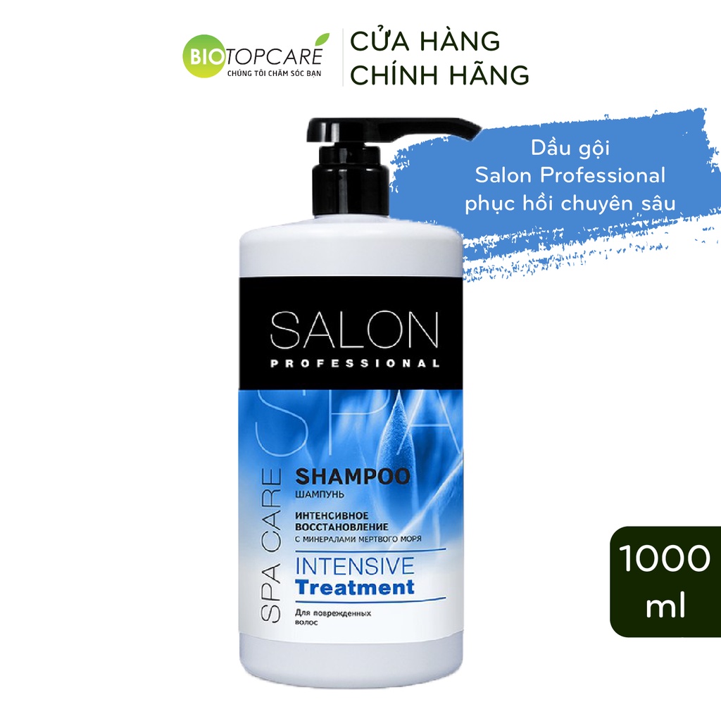 Dầu Gội SALON PROFESSIONAL Phục Hồi Chuyên Sâu 1000ml - TN089