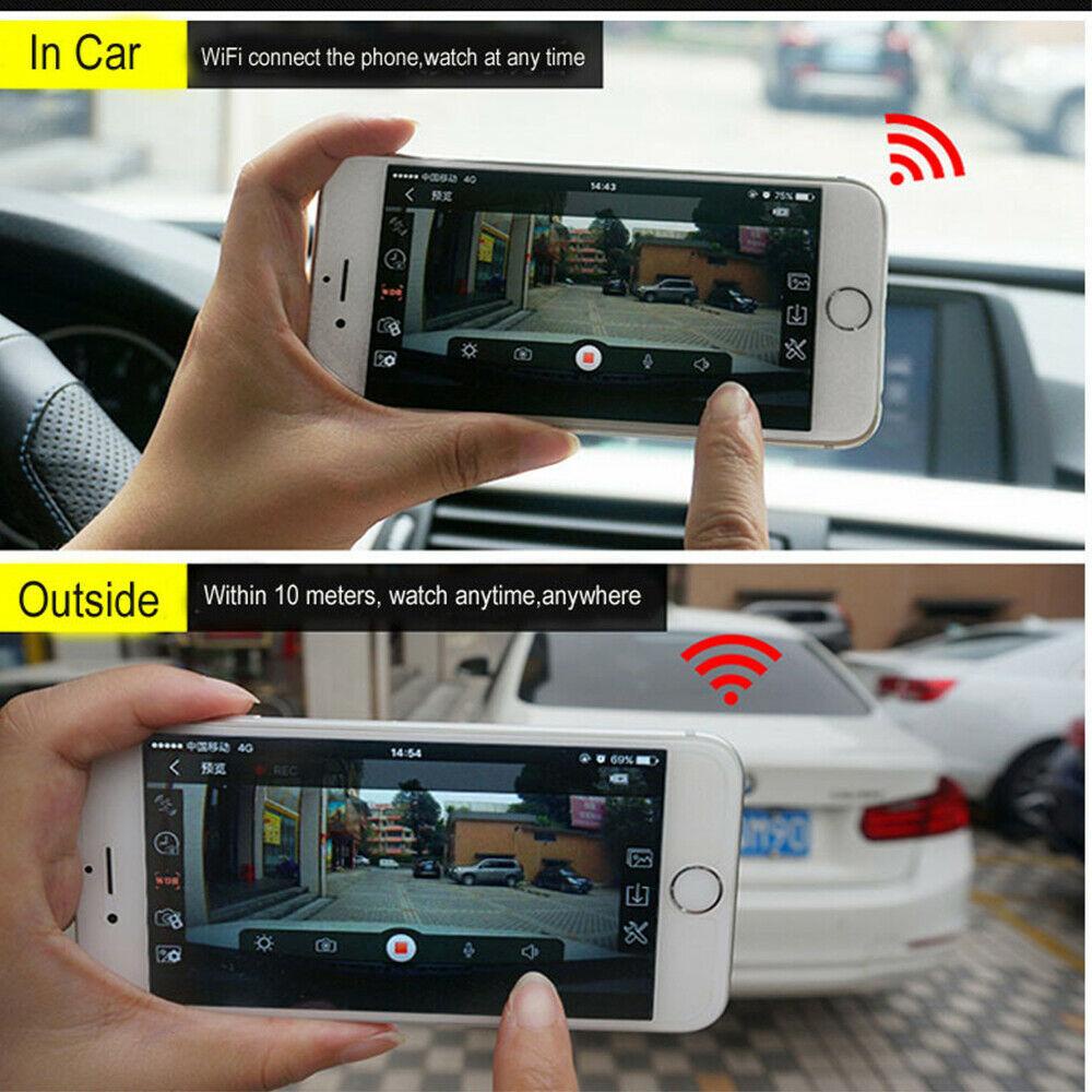 Camera Hành Trình DVR 1080P Cảm Biến G Kết Nối WIFI Cho Xe Hơi