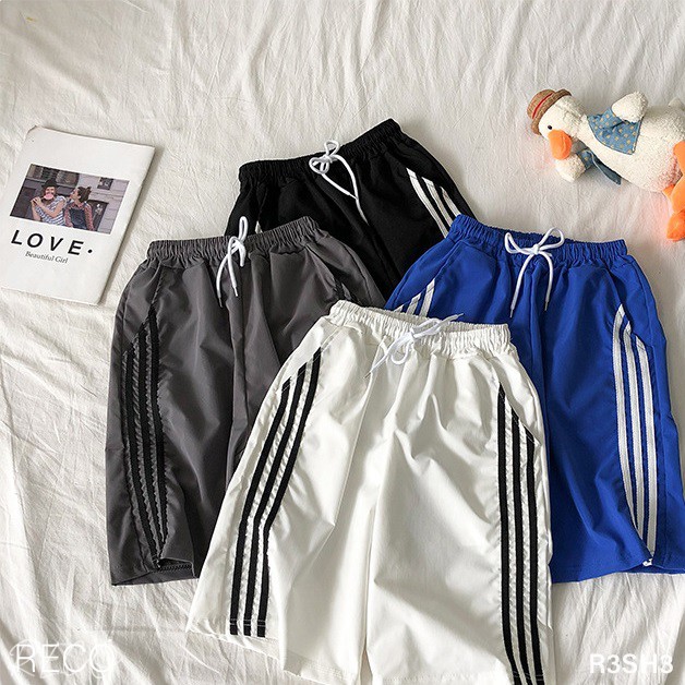 Quần short rộng nam nữ Hàn Quốc Short Loose R3SH3 [Trợ giá]