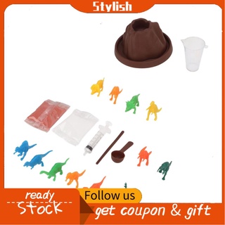Stylish365 Volcano Science Kit Children DIY Dinosaur Small Experimental Teaching Set