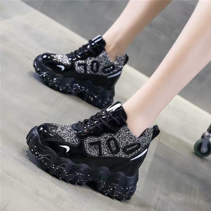 Giày thể thao đế độn nữ 9cm