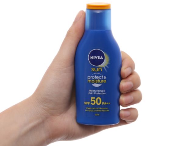 Sữa chống nắng và dưỡng ẩm da toàn thân Nivea SPF 50/PA++ 50ml